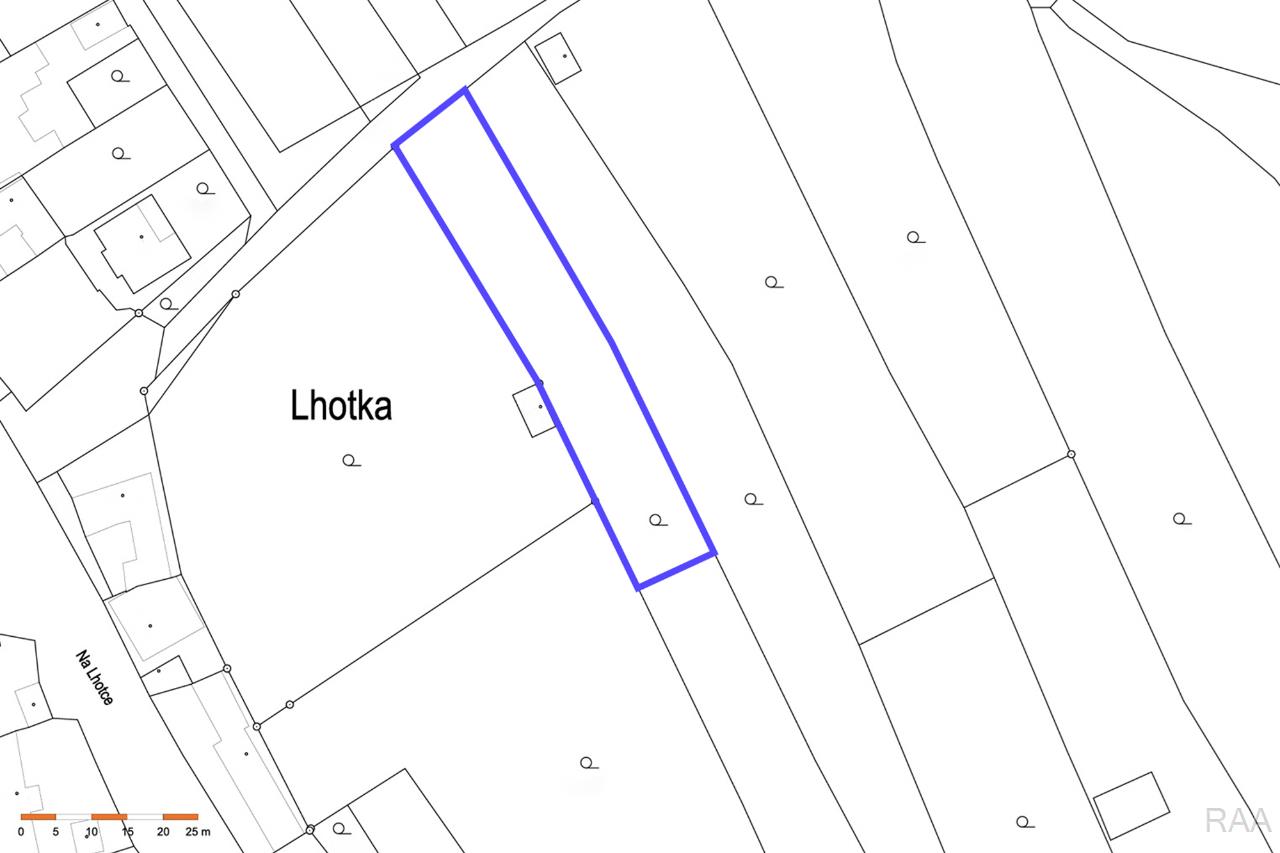 katastrální mapa
