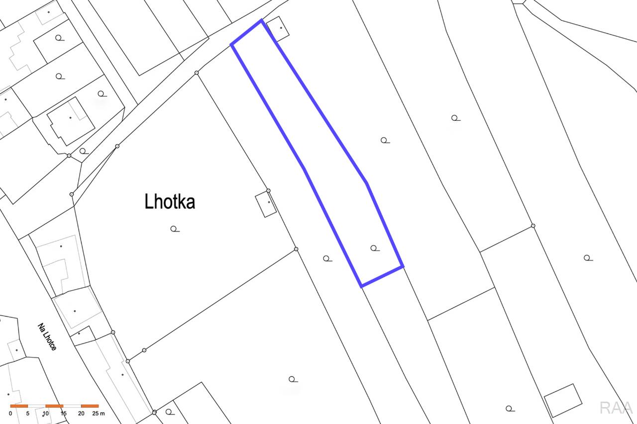katastrální mapa